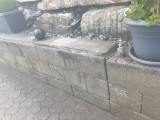 Mauer vorher